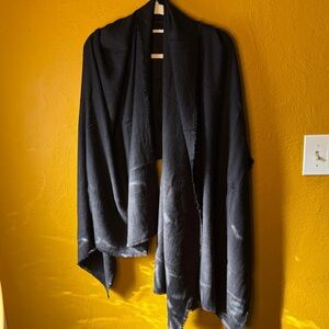 Amazon Essentials Elegant Black Shawl Wrap OS NWOT